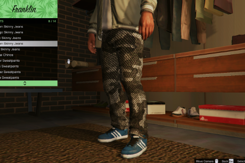 Camo Pants for Franklin